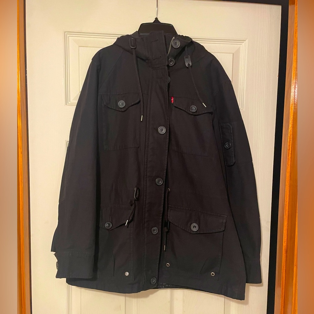 Levi Black Ladies Coat